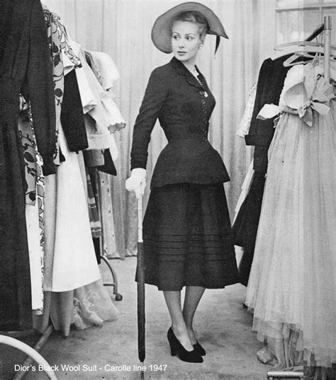 young christian dior|christian dior 1947 collection.